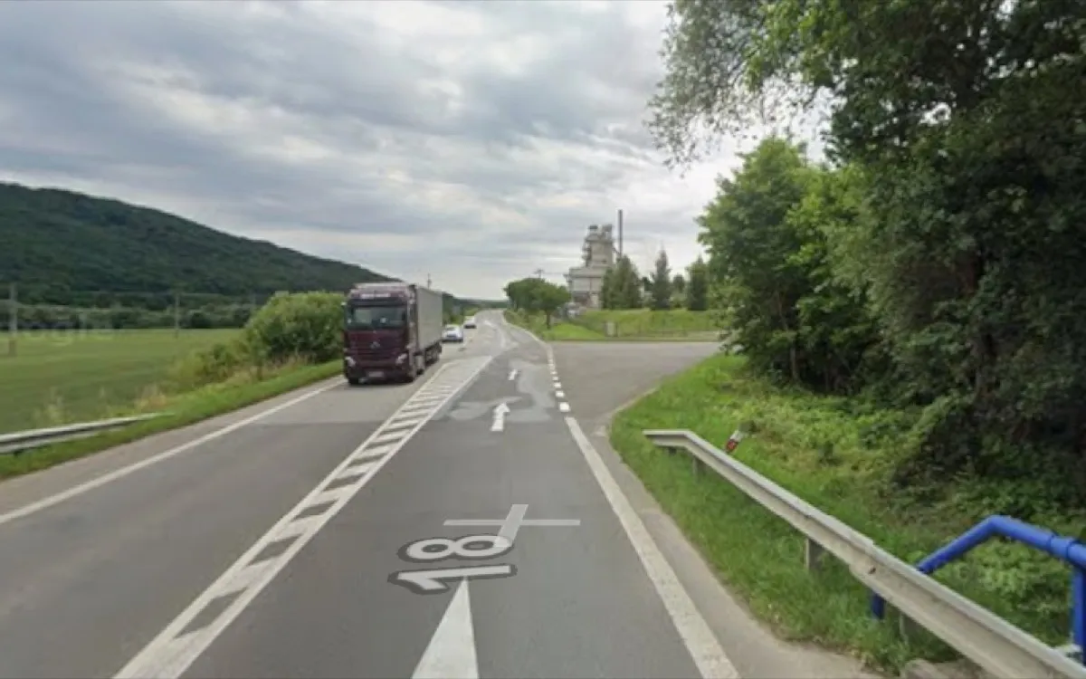 Stavebné úpravy na ceste I.triedy pri priemyselnom areáli